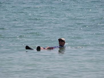 Sailing in Israel Dead Sea