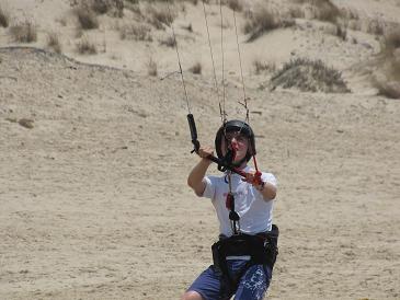 Sailing in Israel Ollie Kitesurfing
