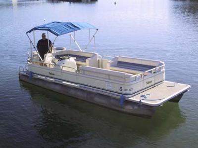 A Pontoon Boat in Action!